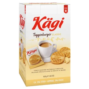 Kägi Toggenburger Classic - szwajcarskie herbatniki maślane (296 sztuk - 1,65 kg)